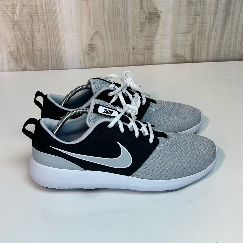 Nike Roshe Pure Platinum Black Spikeless Golf Shoe CD6065-015 Men Size 12 & 13